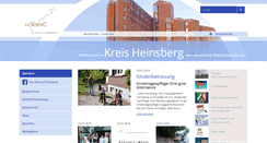 Desktop Screenshot of kreis-heinsberg.de